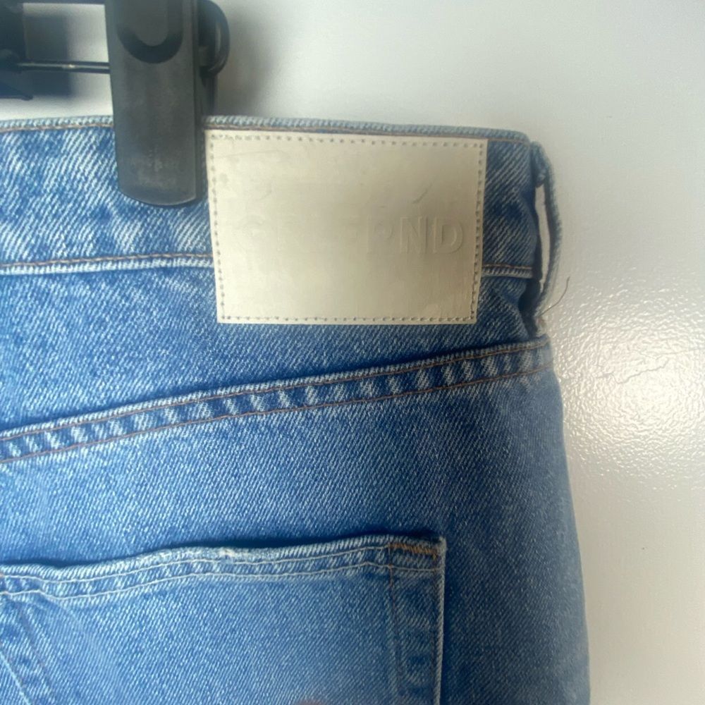 GRLFRND Light Blue Distressed Relaxed Jeans - Picture 7 of 7